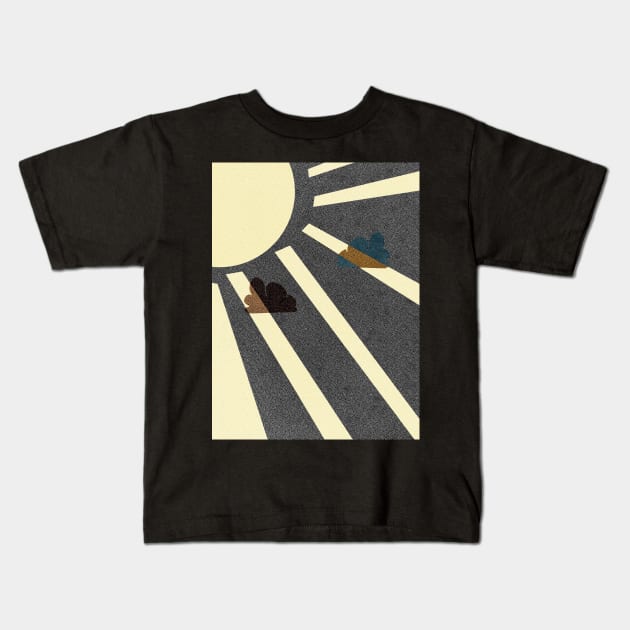 Sunny days Kids T-Shirt by Blaze Designs